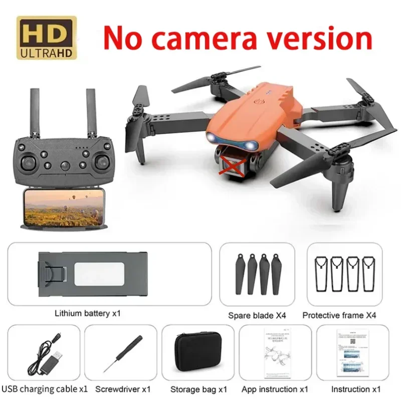 E99 8K HD Camera, Remote Control Drones, Foldable Quadcopter, Optical Flow Positioning, Aerial Photography Remote Control Drone