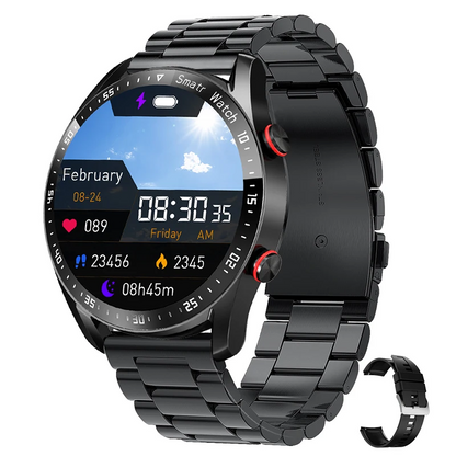 ECG+PPG Bluetooth Smart Watch, Laser Health Blood Pressure, Fitness Sports Watches Man Sports, Waterproof Smartwatch